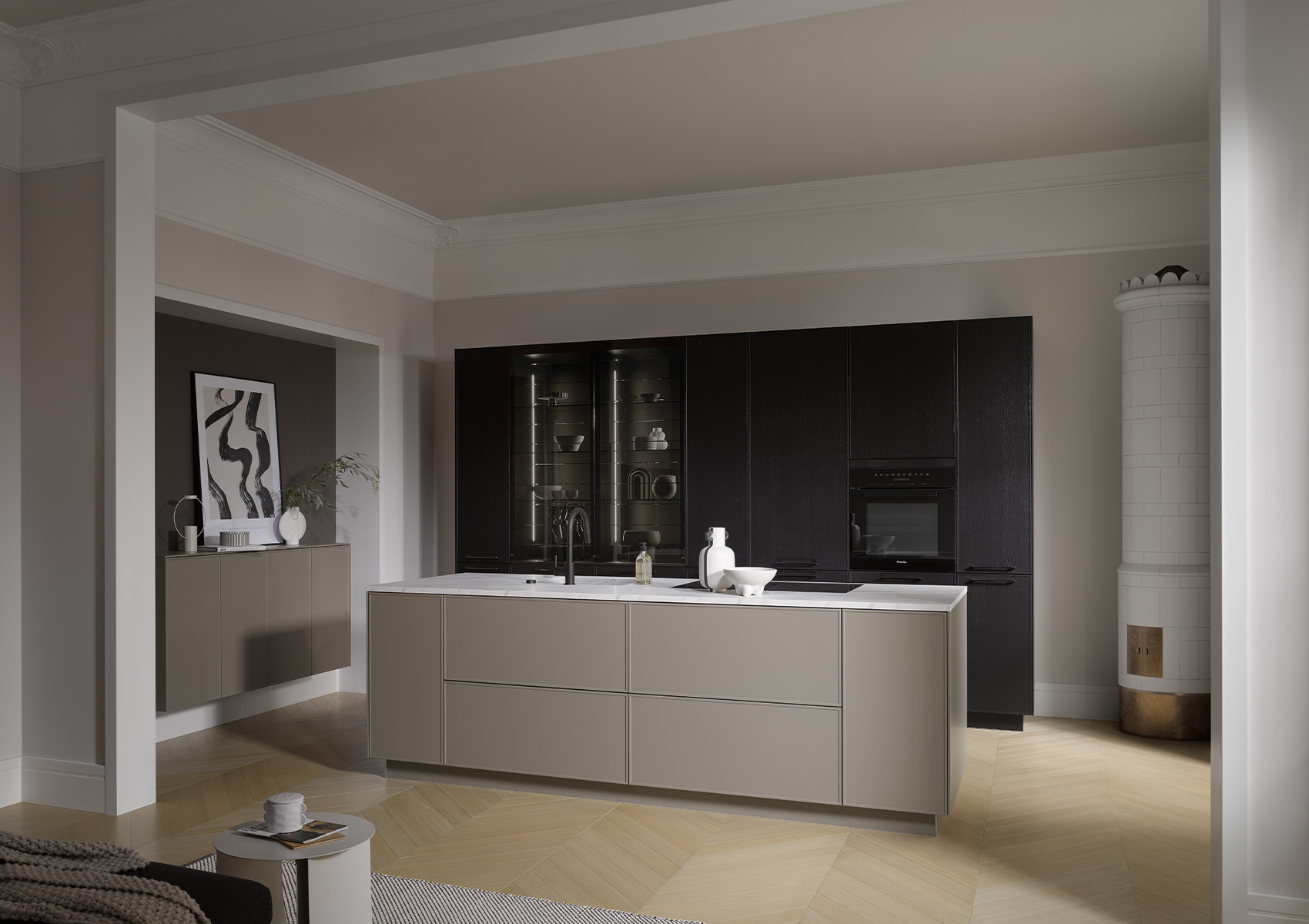 Modern & Strak keuken op maat door A+ Keukens